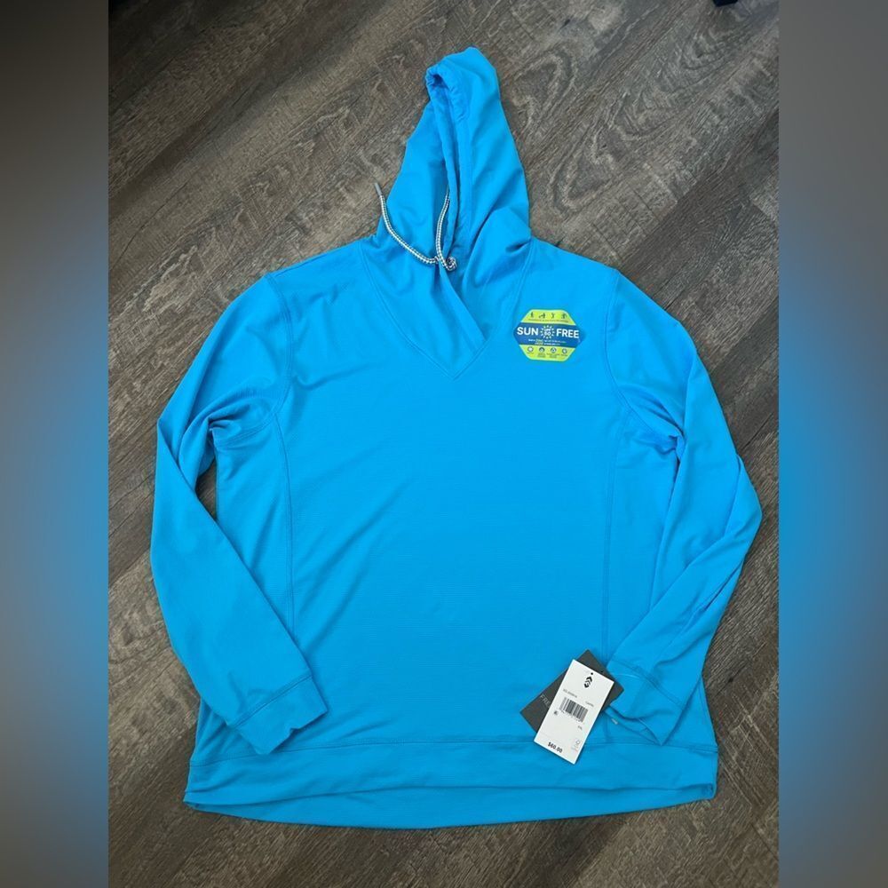 Free Country Women's Sunfree UPF Hoodie- Size XXL
